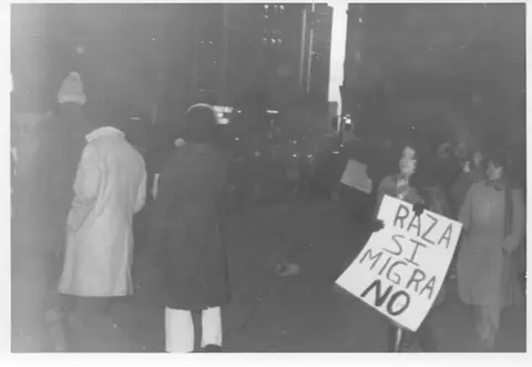 Immigration protest, November