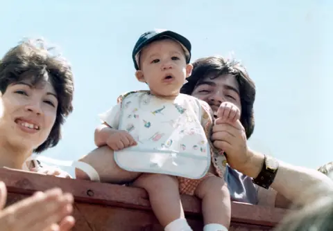 Rudy and Lupe Lozano with their children