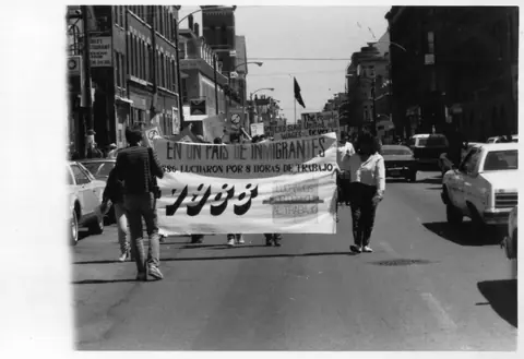 Marcha en Pilsen