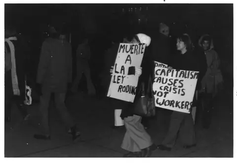 Immigration protest, November