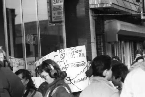 Protesta en Chicago