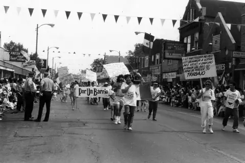 Protesta contra el fraude electoral en México, septiembre de 1989
