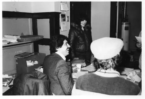 Rudy Lozano at his office