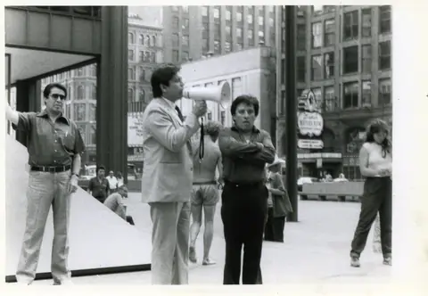 Rudy Lozano, organizing in Chicago
