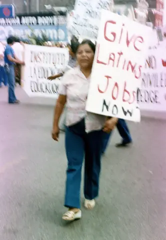 Manifestación por los derechos de los trabajadores, La Villita