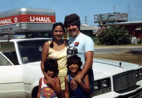 Rudy and Lupe Lozano with their children