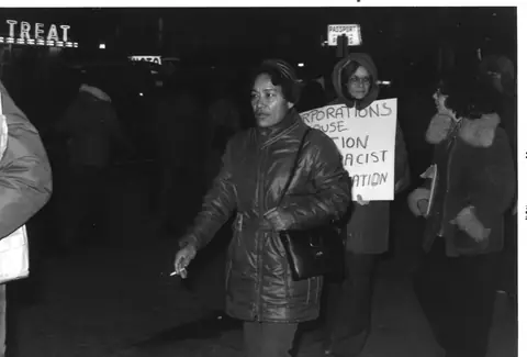 Immigration protest, November