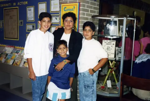 Rudy and Lupe Lozano with their children