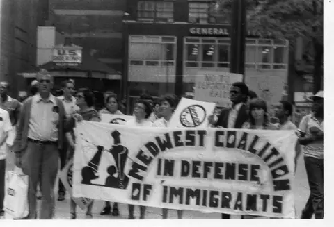 Marcha en Chicago