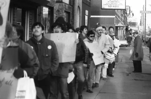Protesta en Chicago