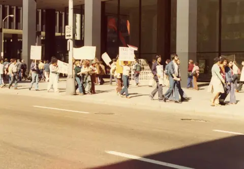 Protesta en Chicago