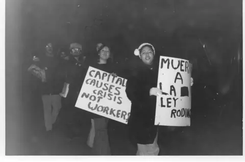 Immigration protest, November