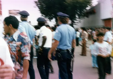 Manifestación por los derechos de los trabajadores, La Villita