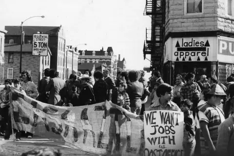 Marcha en Chicago