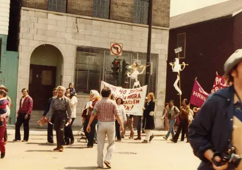 Marcha en Chicago