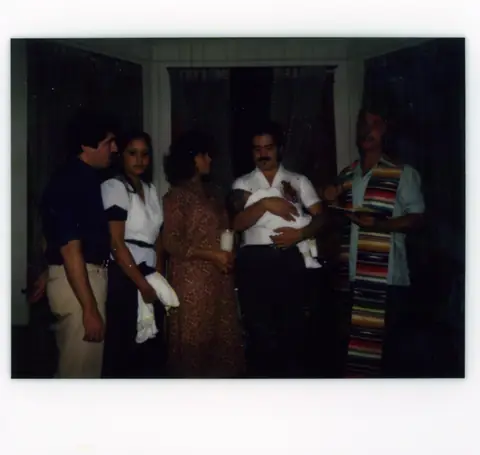 A family baptism