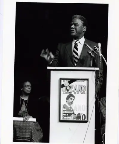 Rudy Lozano with fellow organizers