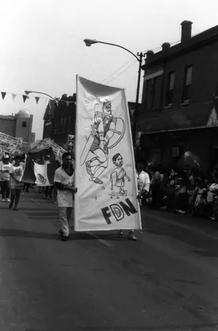 Protesta contra el fraude electoral en México, septiembre de 1989
