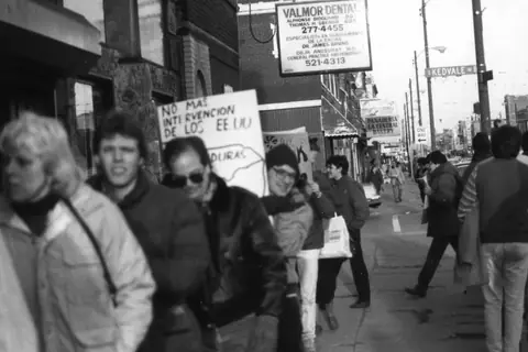 Protesta en Chicago